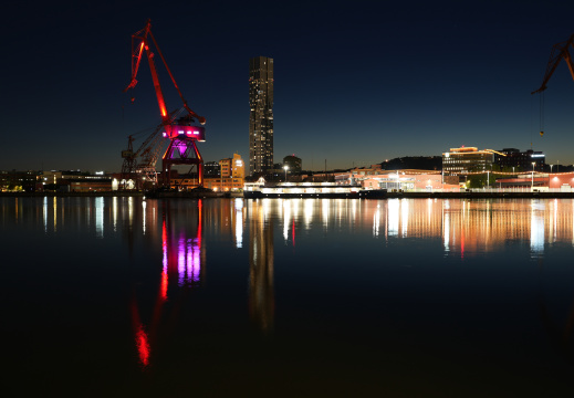 Hafenkräne in Göteborg