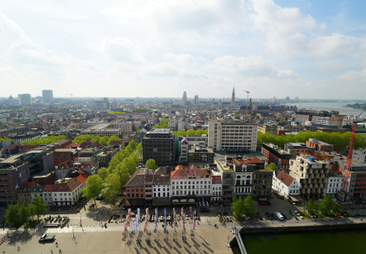 Antwerpen vom Museum aan de Stroom